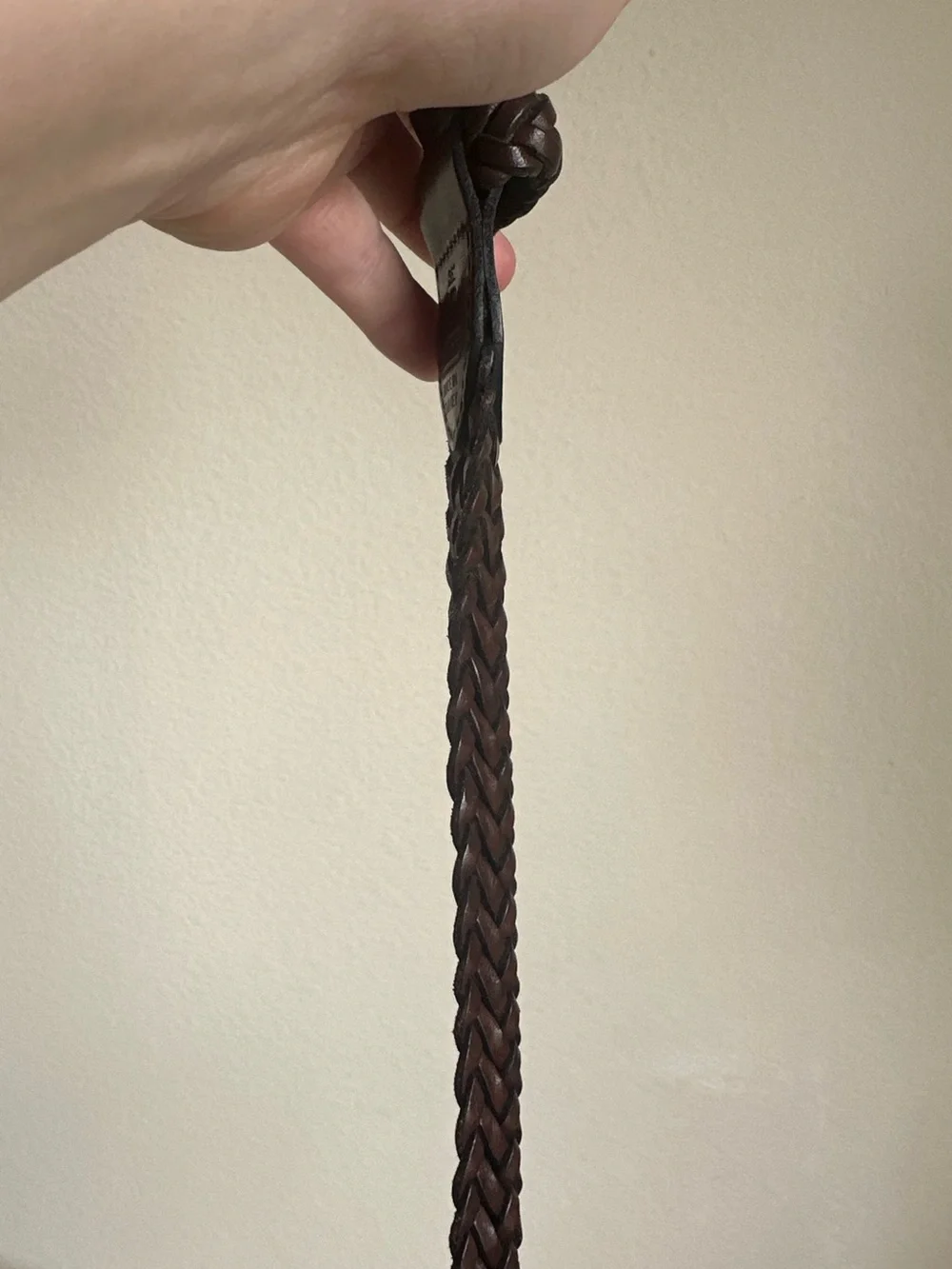 Coach Woven Leather Belt
